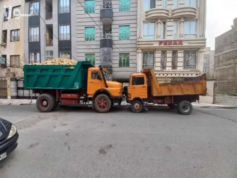 خدمات حمل نخاله ساختمانی و حمل خاک در جورسرویس با نیسان، خاور و کامیونت - جورسرویس